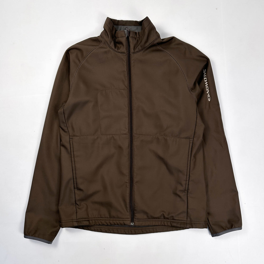 Salomon Double Layer Mountain Fleece Brown Jacket 1990's