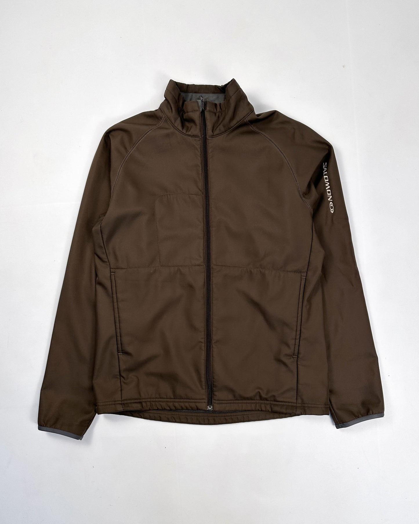 Salomon Double Layer Mountain Fleece Brown Jacket 1990's