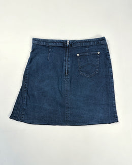 Armani Light Indigo Denim Mini Skirt  2000's