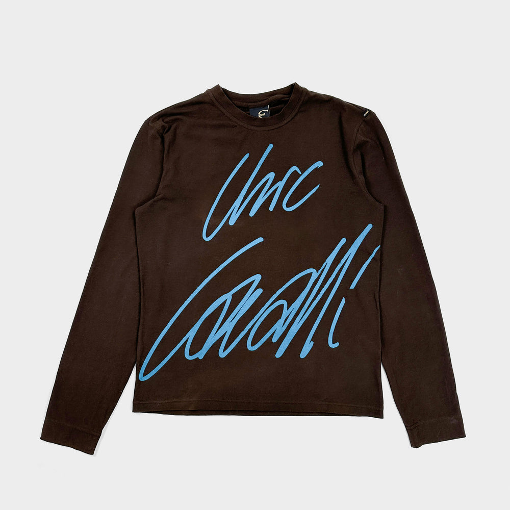 Roberto Cavalli "UNC Cavalli" Brown Tee Top 2000's