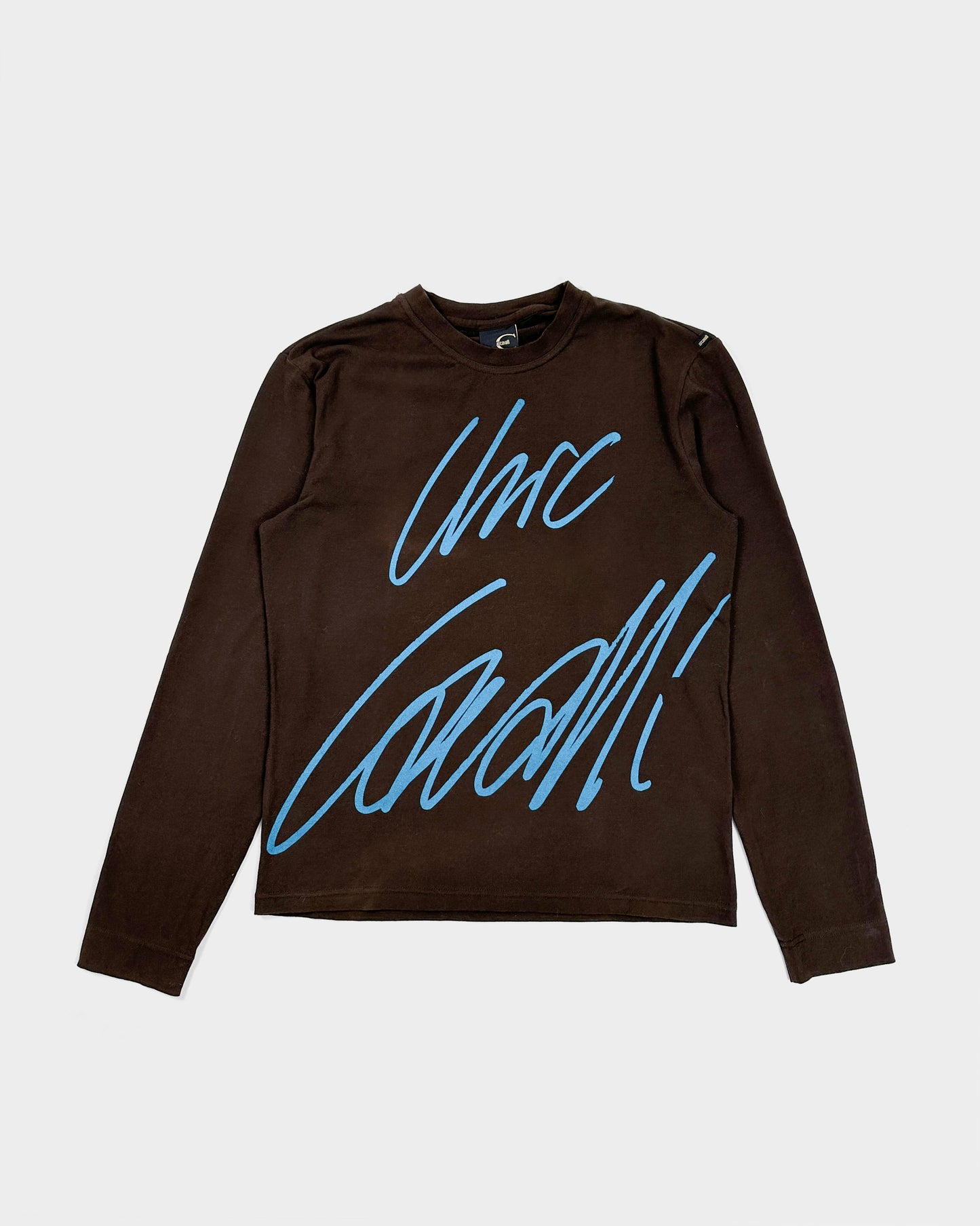 Roberto Cavalli "UNC Cavalli" Brown Tee Top 2000's