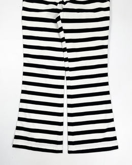 Comme des Garçons Tricot Black and White Stripes Pants 2002