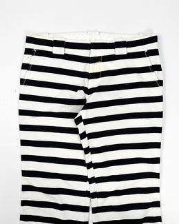 Comme des Garçons Tricot Black and White Stripes Pants 2002
