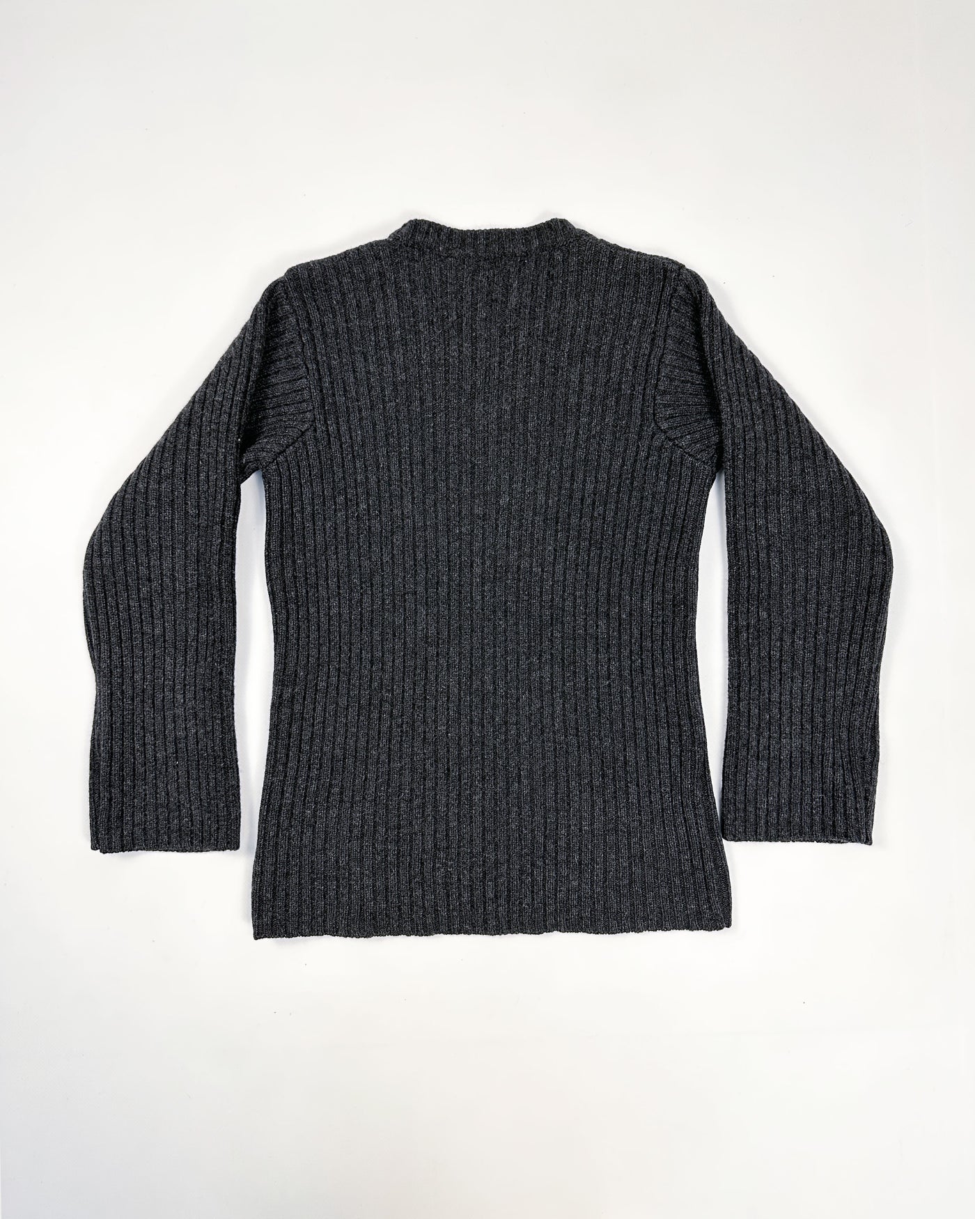 Helmut Lang Grey Wool Knitwear F/W 1998