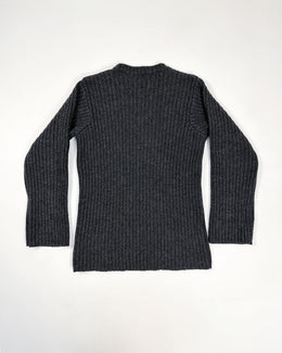 Helmut Lang Grey Wool Knitwear F/W 1998