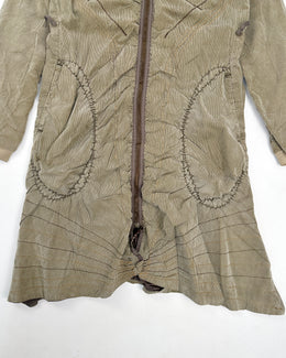Marithé  Francois Girbaud Corduroy Full Zip Coat 2000's