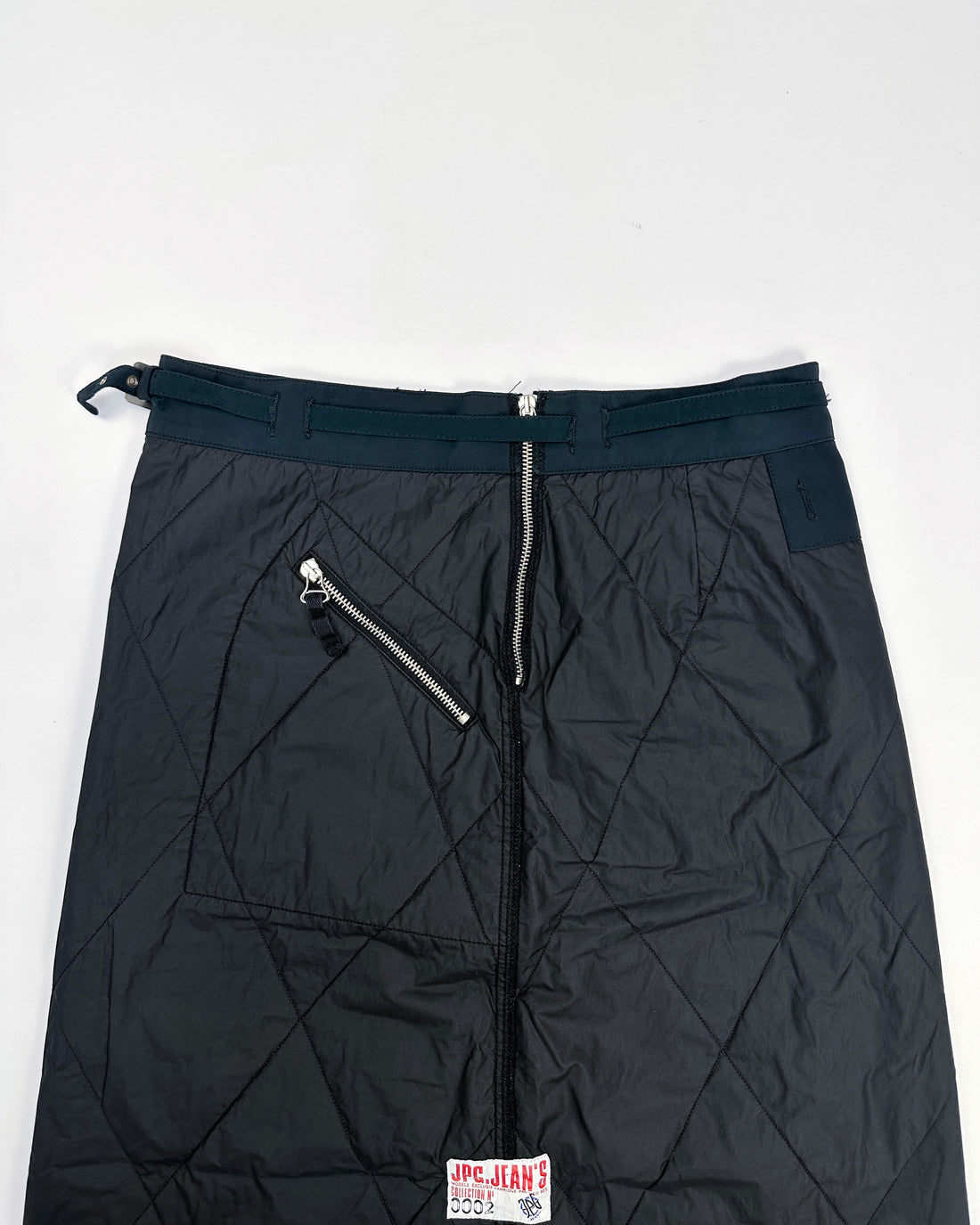 Jean Paul Gaultier Black Padded Skirt 2000's