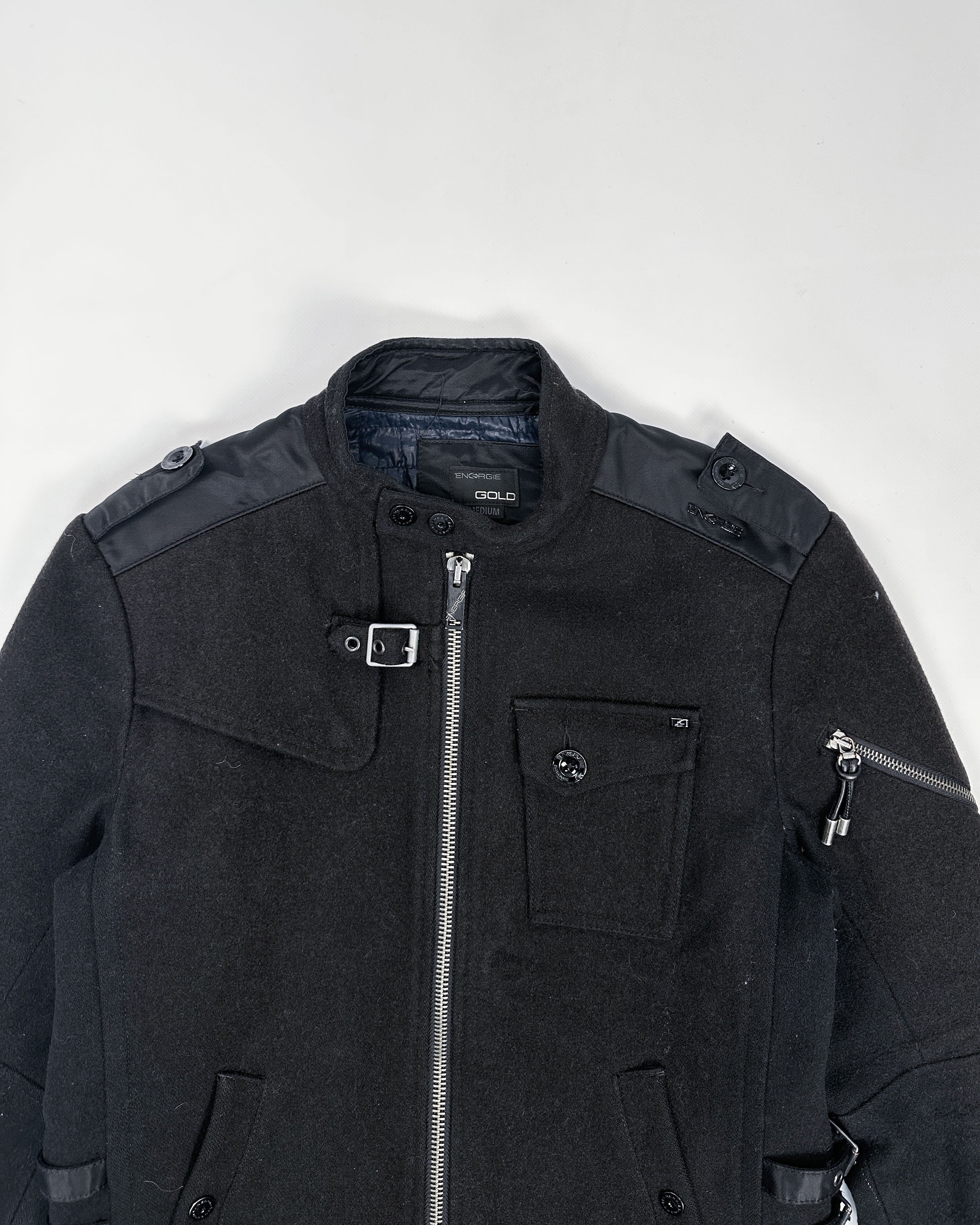 Polo Jeans Black Label Waxed Cross Jacket 2000's