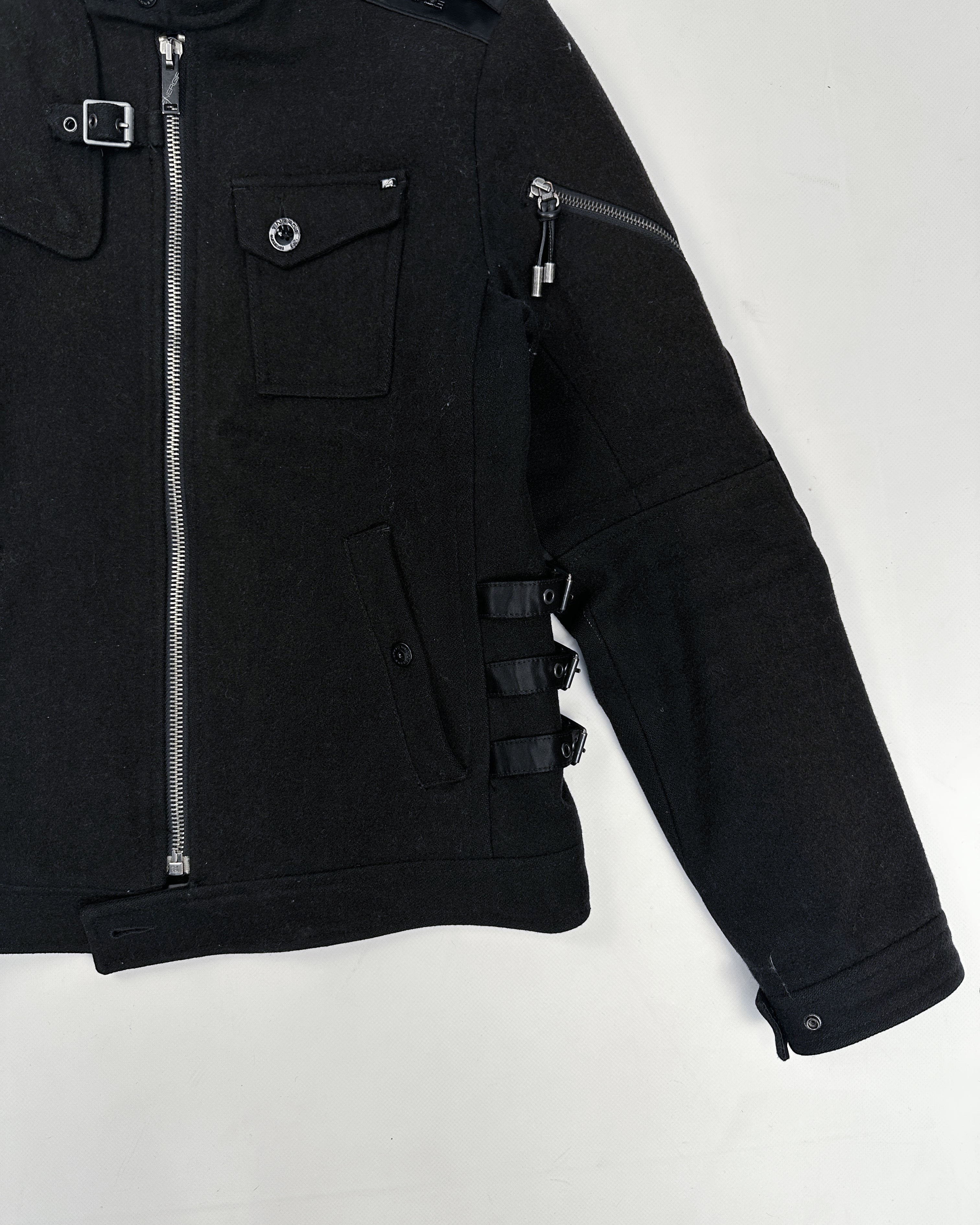 Polo Jeans Black Label Waxed Cross Jacket 2000's