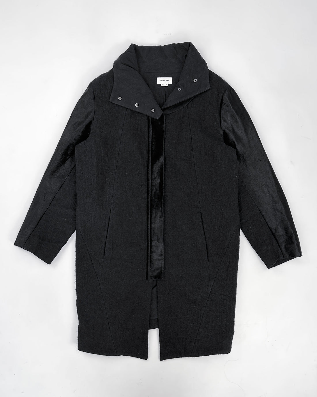 Helmut Lang Calf Fur Black Jacket 2000's