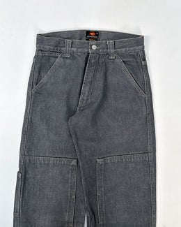Energie Dark Grey Carpenter Pants 1990's