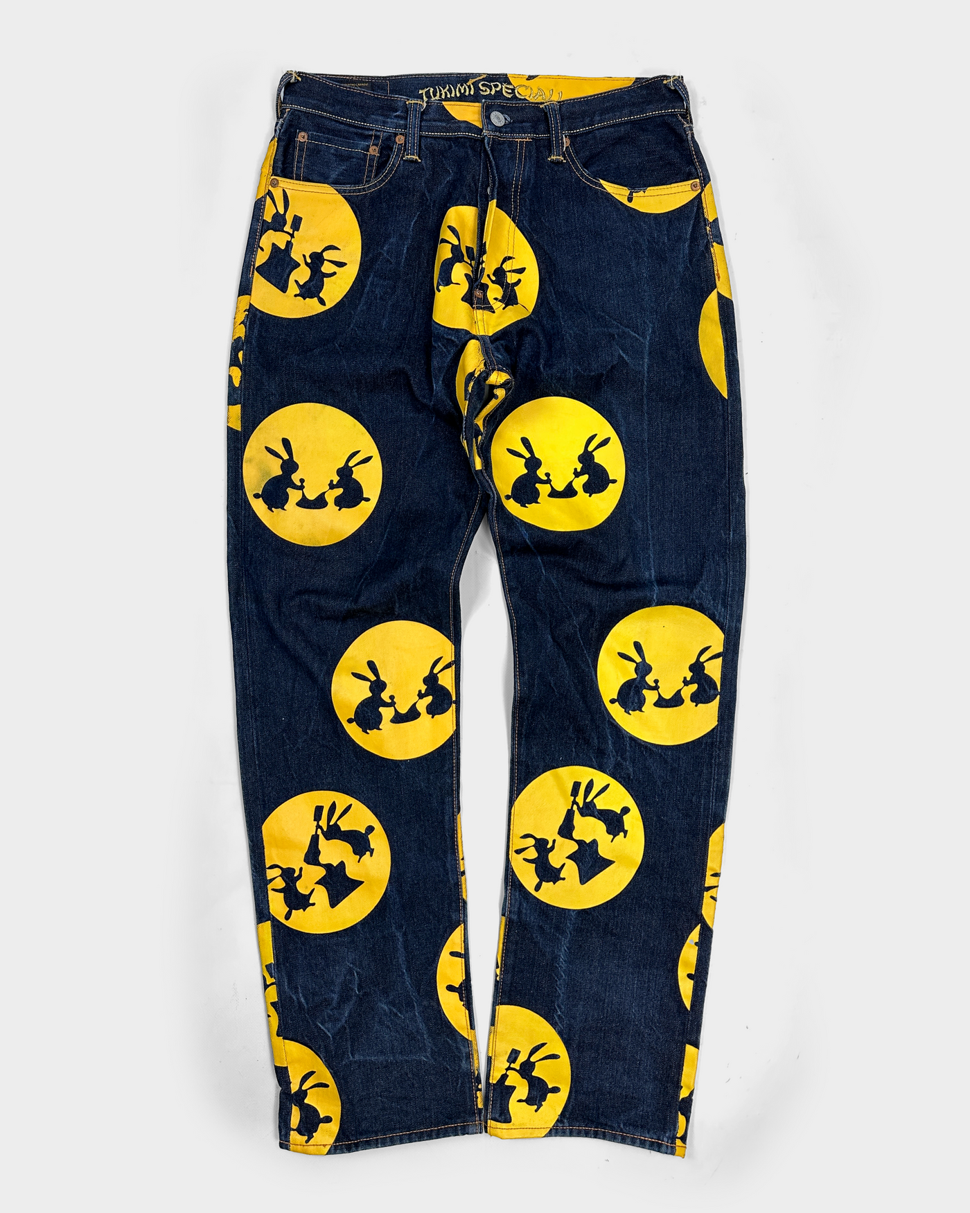 Evisu "Tukimi Special" Printed Denim Pants 2011