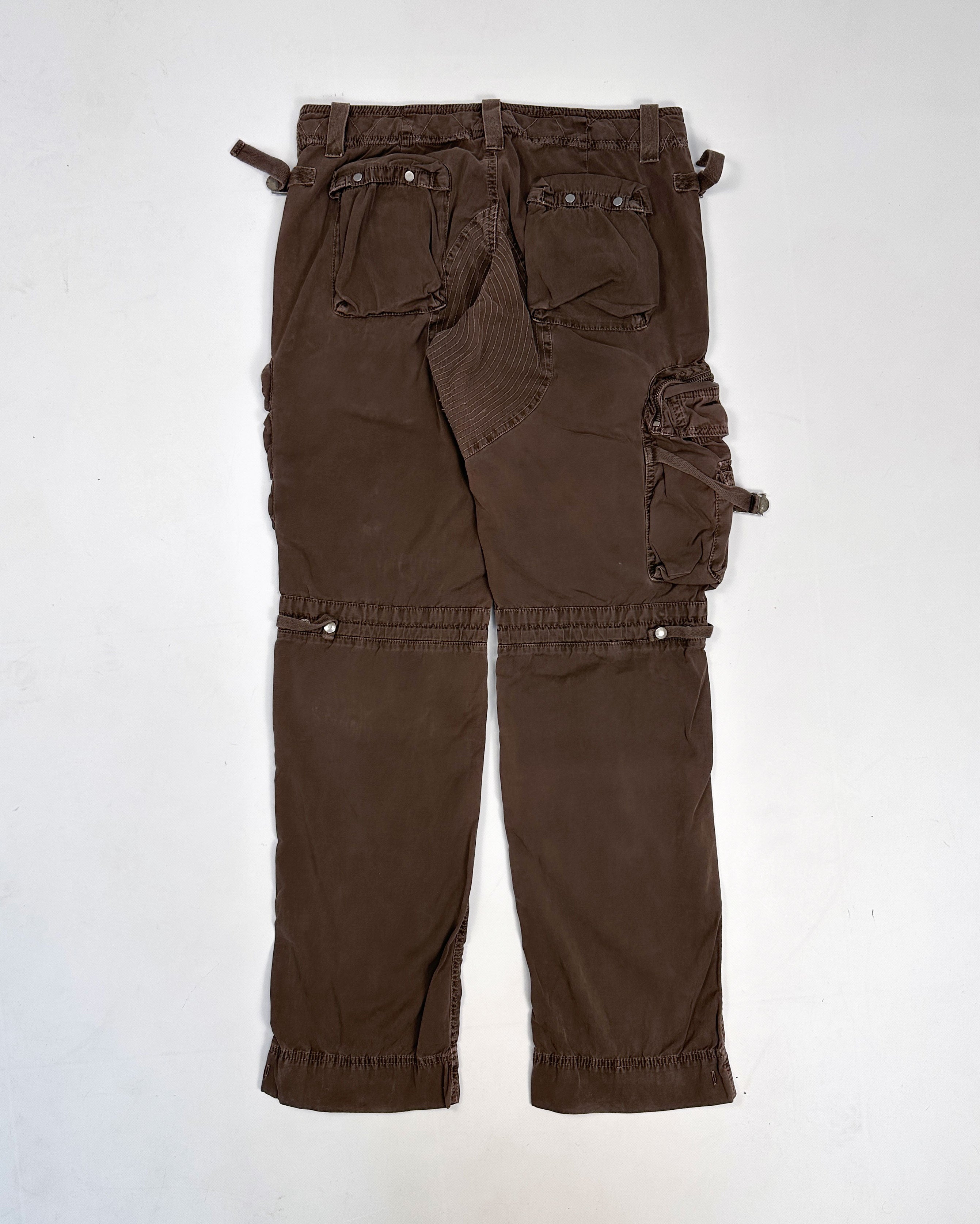 Ralph Lauren Brown 3D Cargo Pants 1990's – Vintage TTS