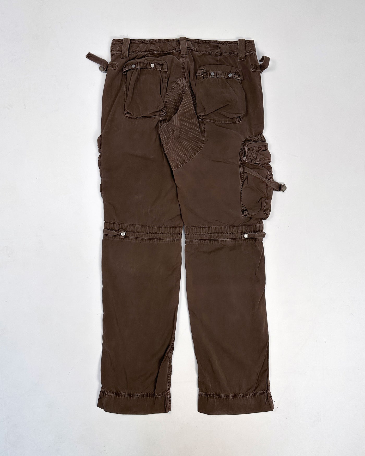 Ralph Lauren Brown 3D Cargo Pants 1990's