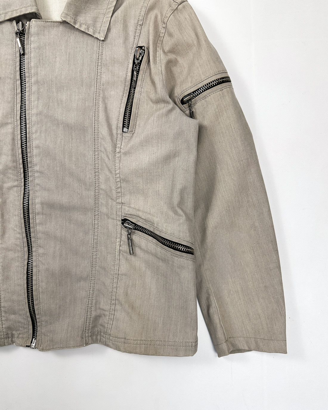 Roberto Cavalli 6-Zip Utility Jacket 2000's