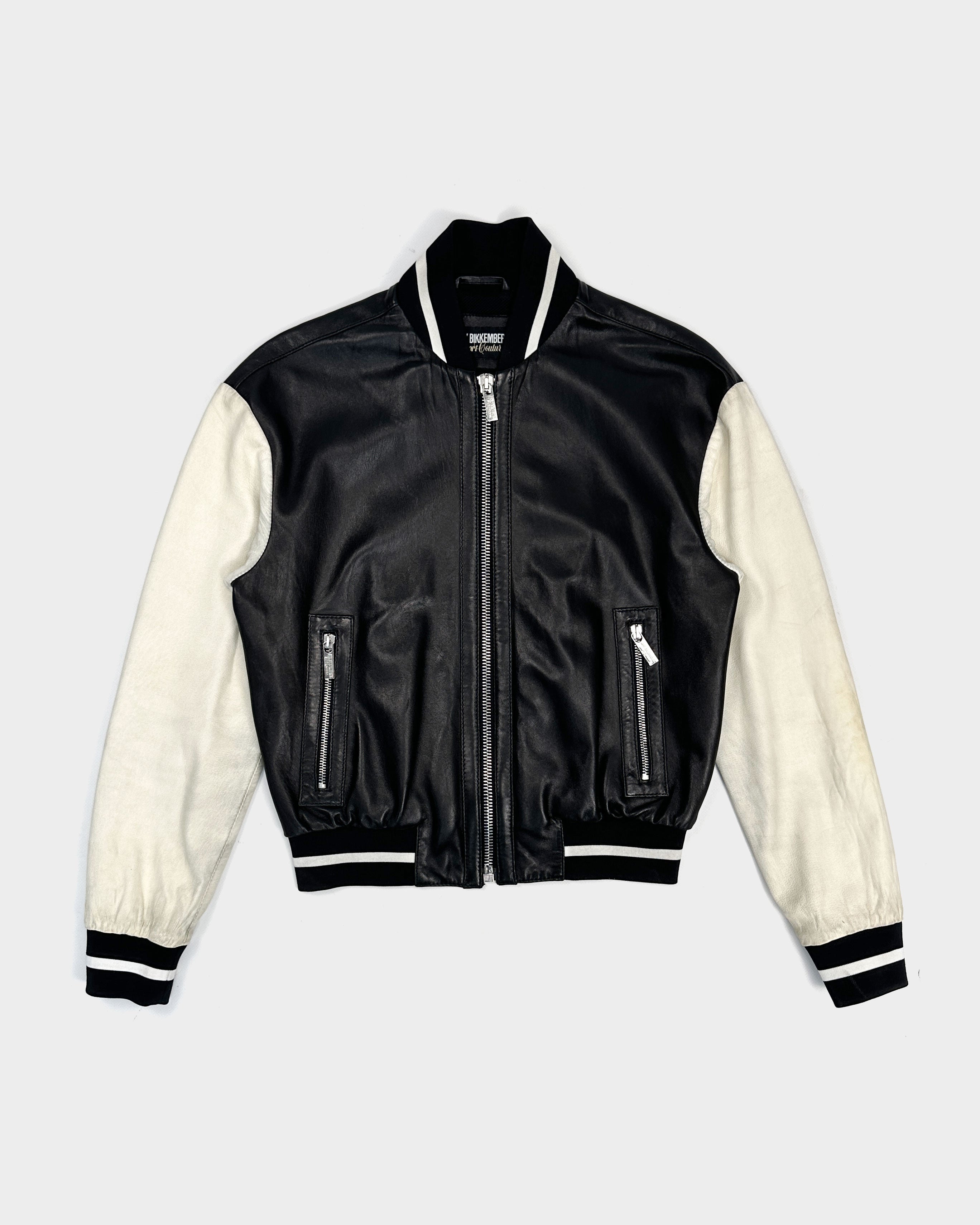 Dirk bikkembergs 2025 leather jacket