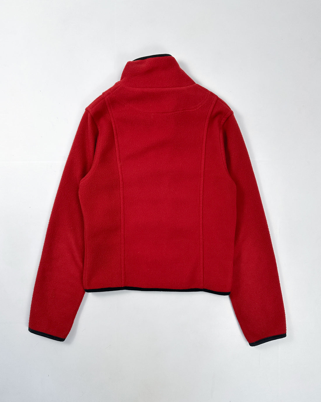DKNY Cropped Red Polar Fleece 1990's