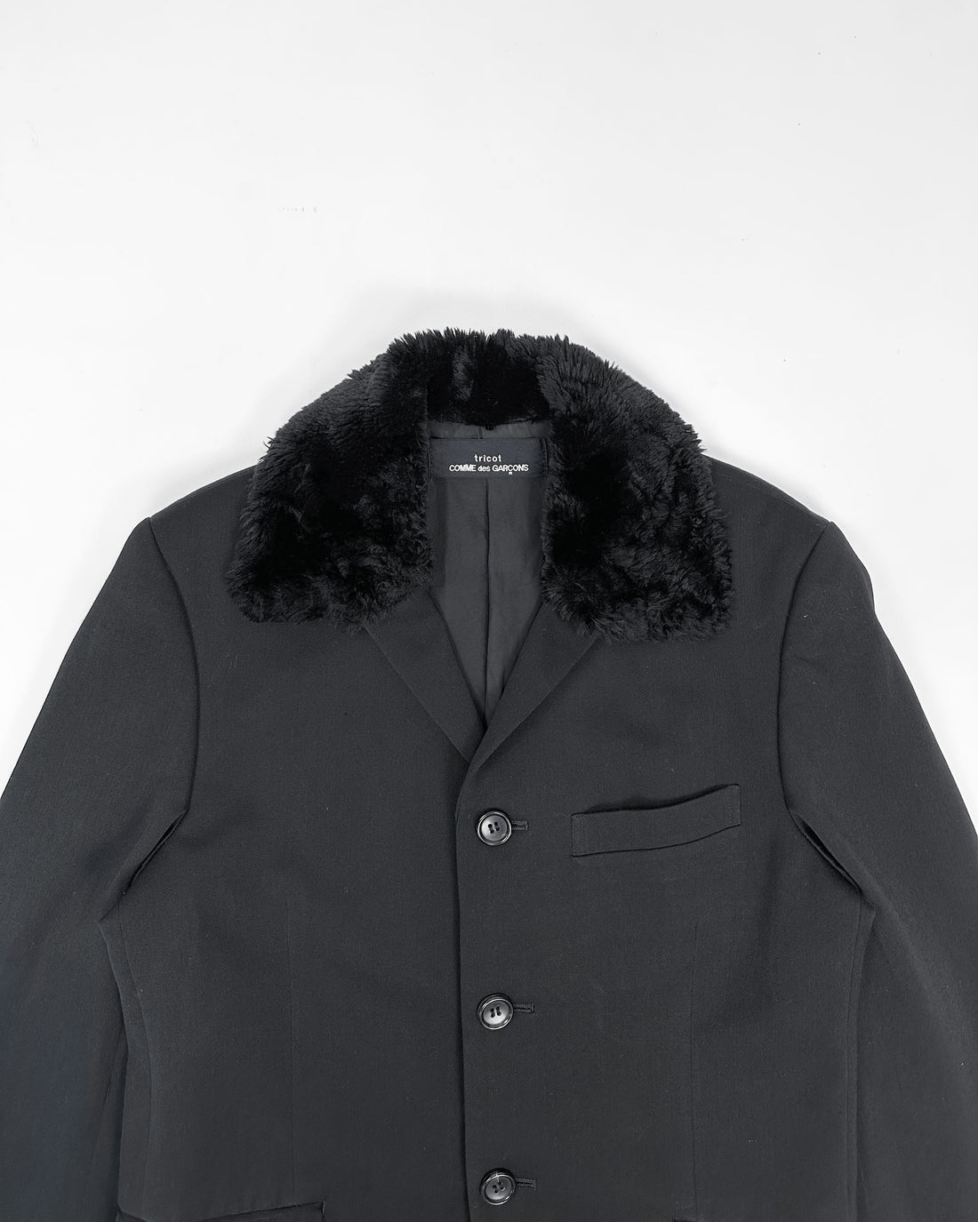 Comme des Garçons Tricot Decorated Black Jacket 1995