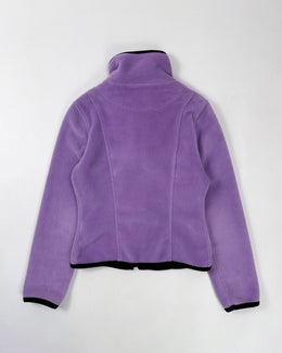 DKNY Cropped Purple Polar Fleece 1990's