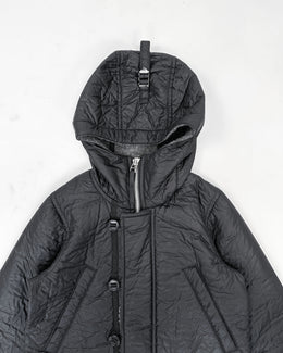 Cabane de Zucca By Issey Miyake Textured Hooded Jacket 1990's