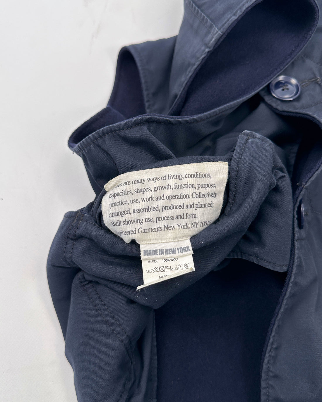 Engineered Garments Reversible 3-Button Vest 2000's