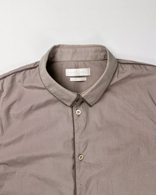 Alexander Mcqueen Brown Cotton Shirt S/S 2010