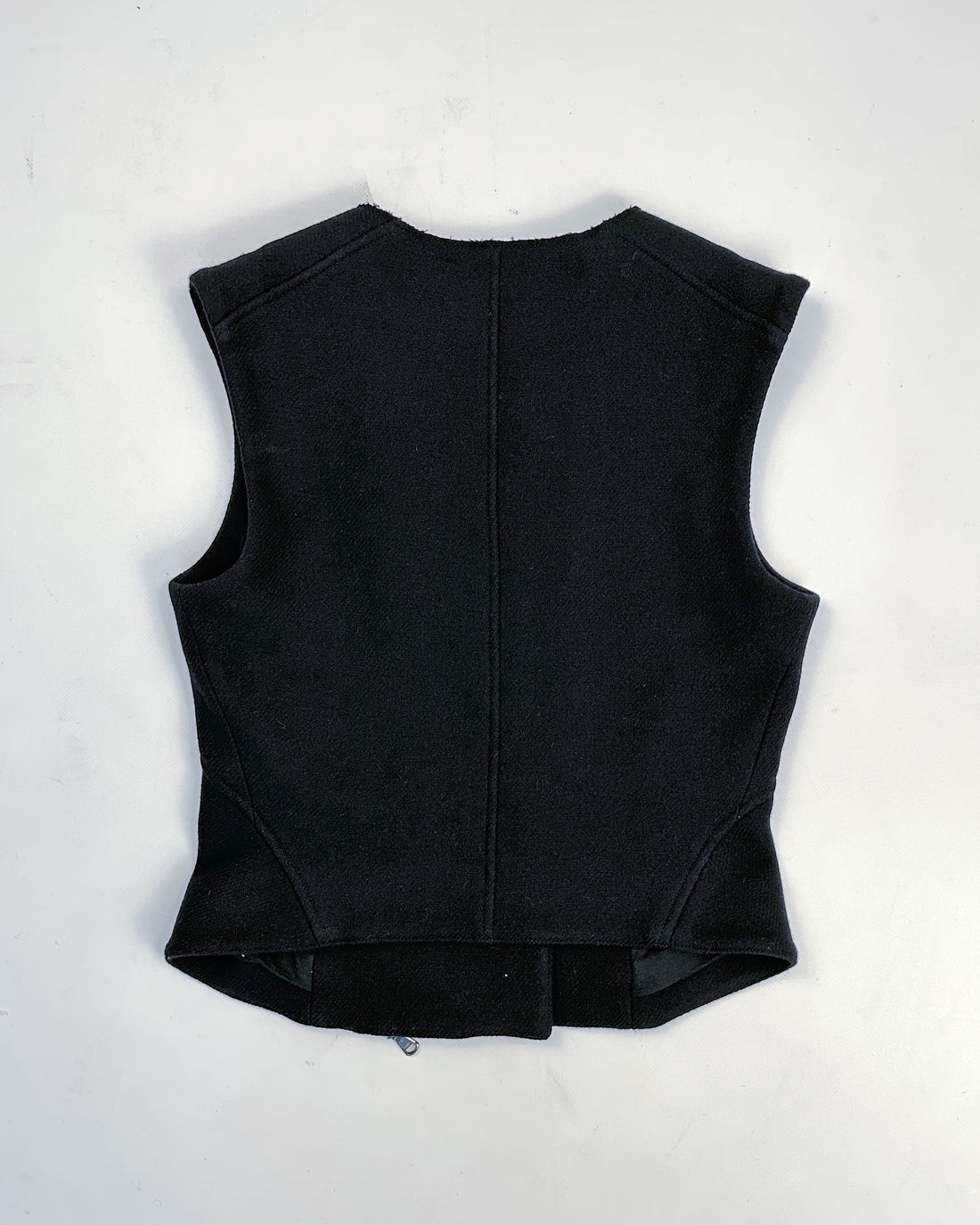 Isabel Benenato Wool Zipped Vest AW 2012