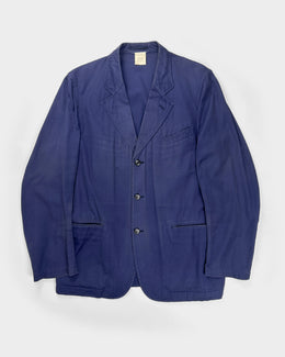 Comme Des Garçons Homme Plus Blue Cotton Jacket S/S 1997