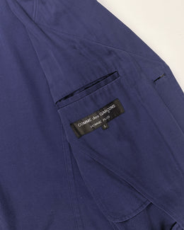 Comme Des Garçons Homme Plus Blue Cotton Jacket S/S 1997
