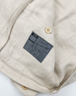 Piero Gazzarrini Linen + Viscose Jacket 1980's