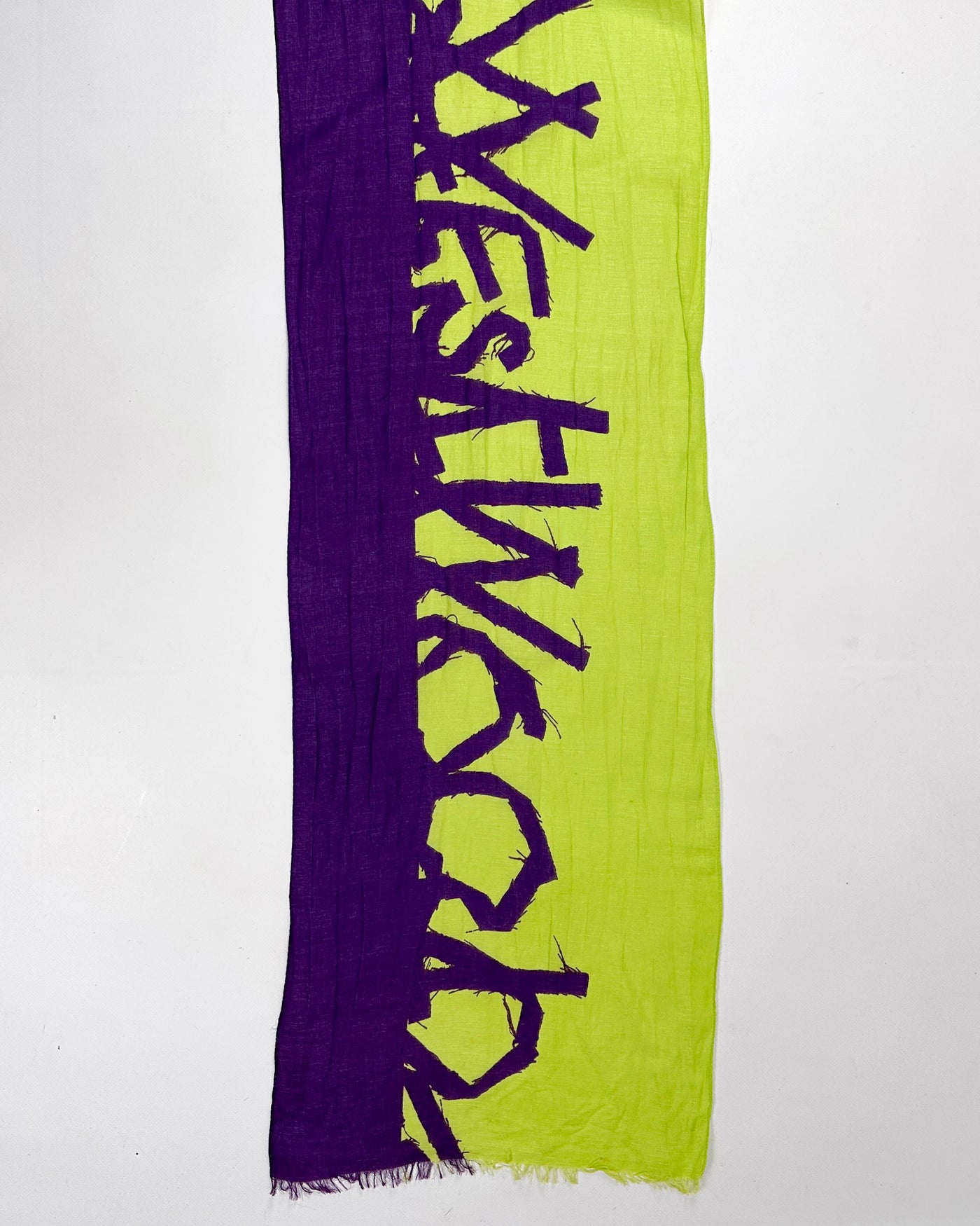 Vivienne Westwood Linen + Silk Scarf 2000's