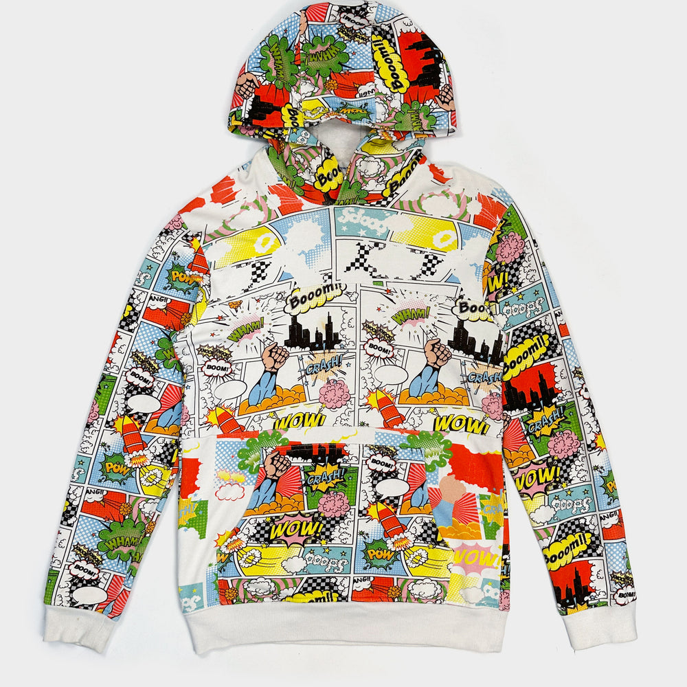 COMME des GARÇONS Shirt Comic Print Hoodie 2000's