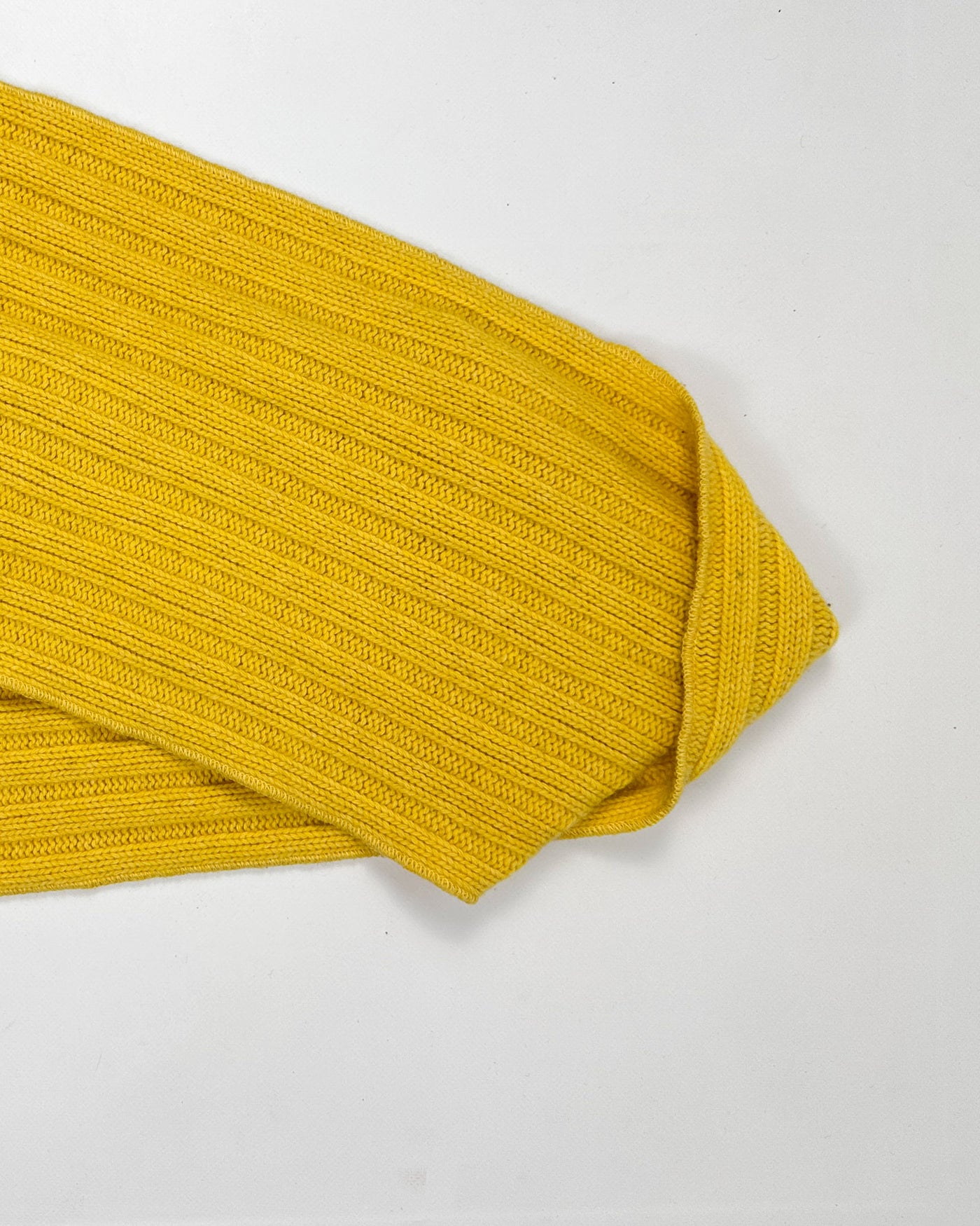 Moschino 3-D Candy Yellow Scarf 2000's
