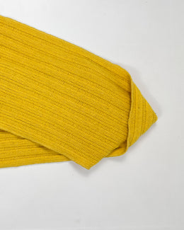 Moschino 3-D Candy Yellow Scarf 2000's
