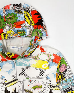 COMME des GARÇONS Shirt Comic Print Hoodie 2000's