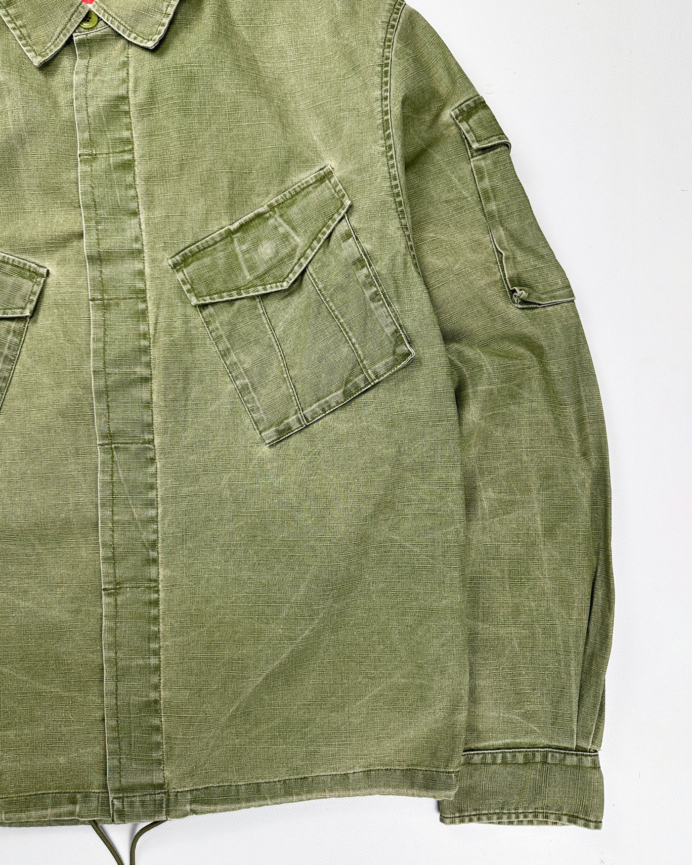 Kenzo Light Green Cotton Jacket 2000's