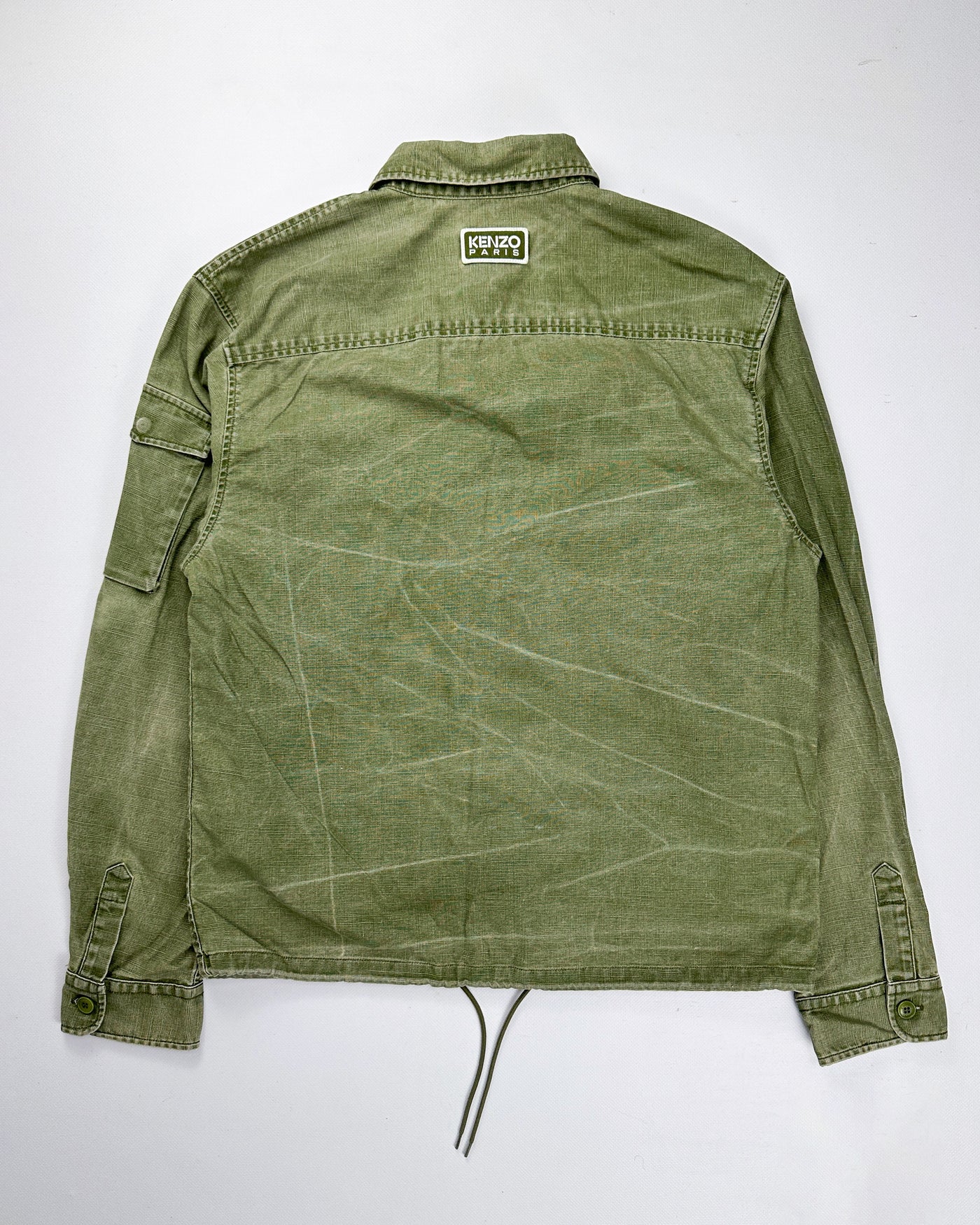 Kenzo Light Green Cotton Jacket 2000's