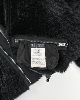 Armani Reversible Black Fur Jacket 2000's