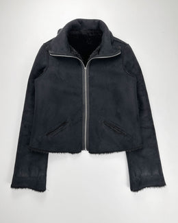 Armani Reversible Black Fur Jacket 2000's