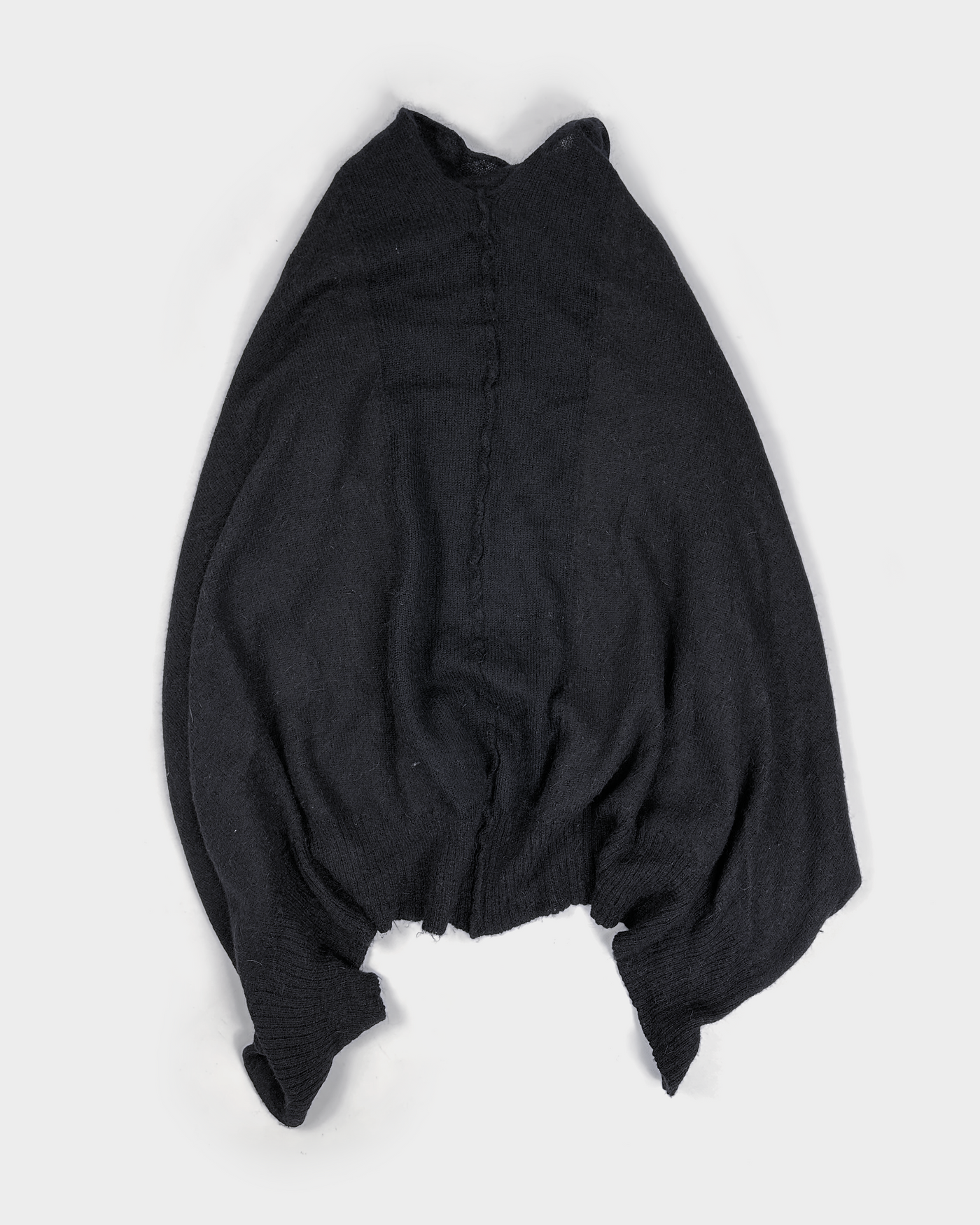 Isabel Benenato Black Alpaca Knit A/W 2012