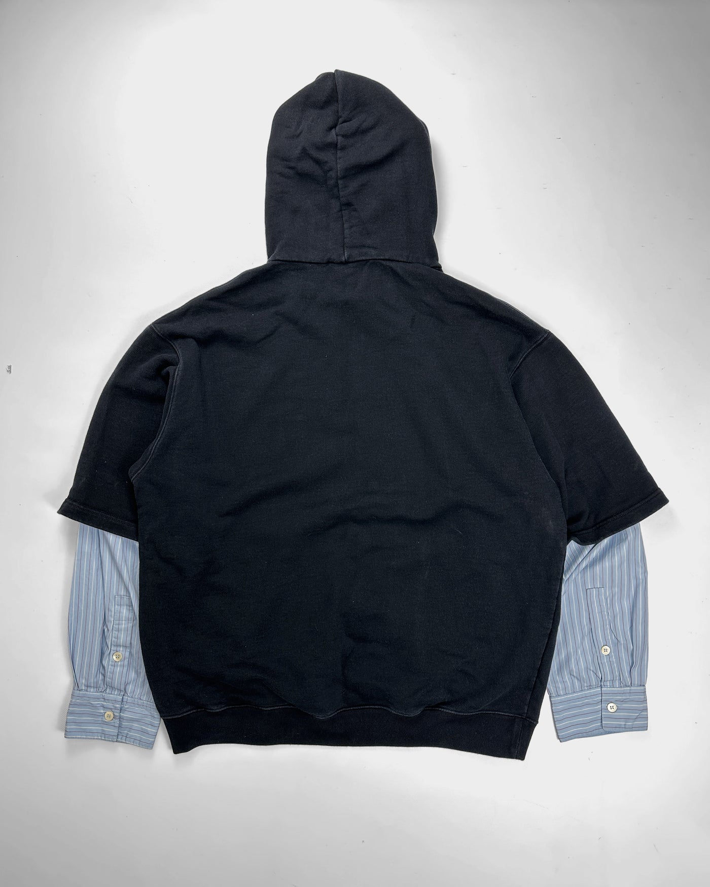 Marni 2-Layer Balck Cotton Hoodie F/W 2022