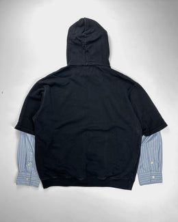 Marni 2-Layer Balck Cotton Hoodie F/W 2022