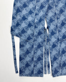 Kenzo Printed Denim 2-Layer Jeans F/W 2016