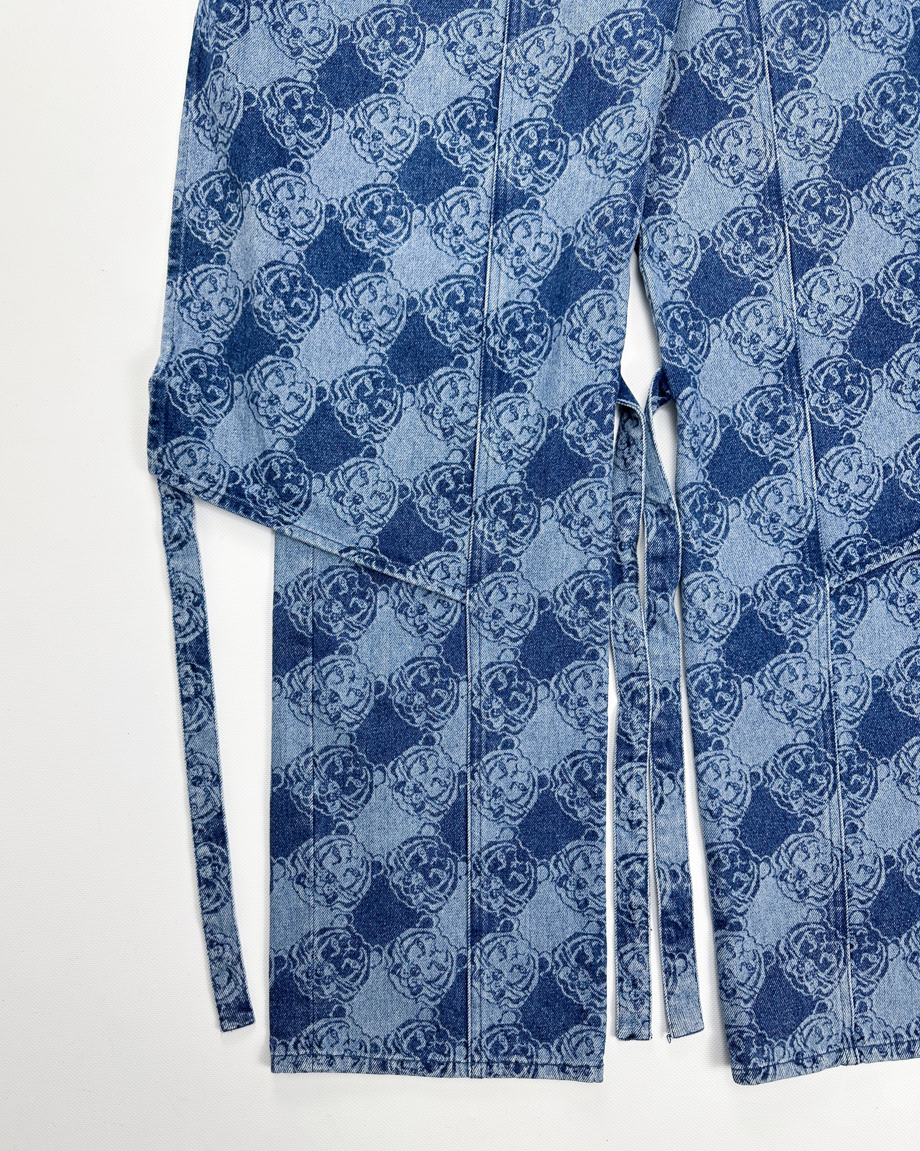 Kenzo Printed Denim 2-Layer Jeans F/W 2016 - Vintagetts