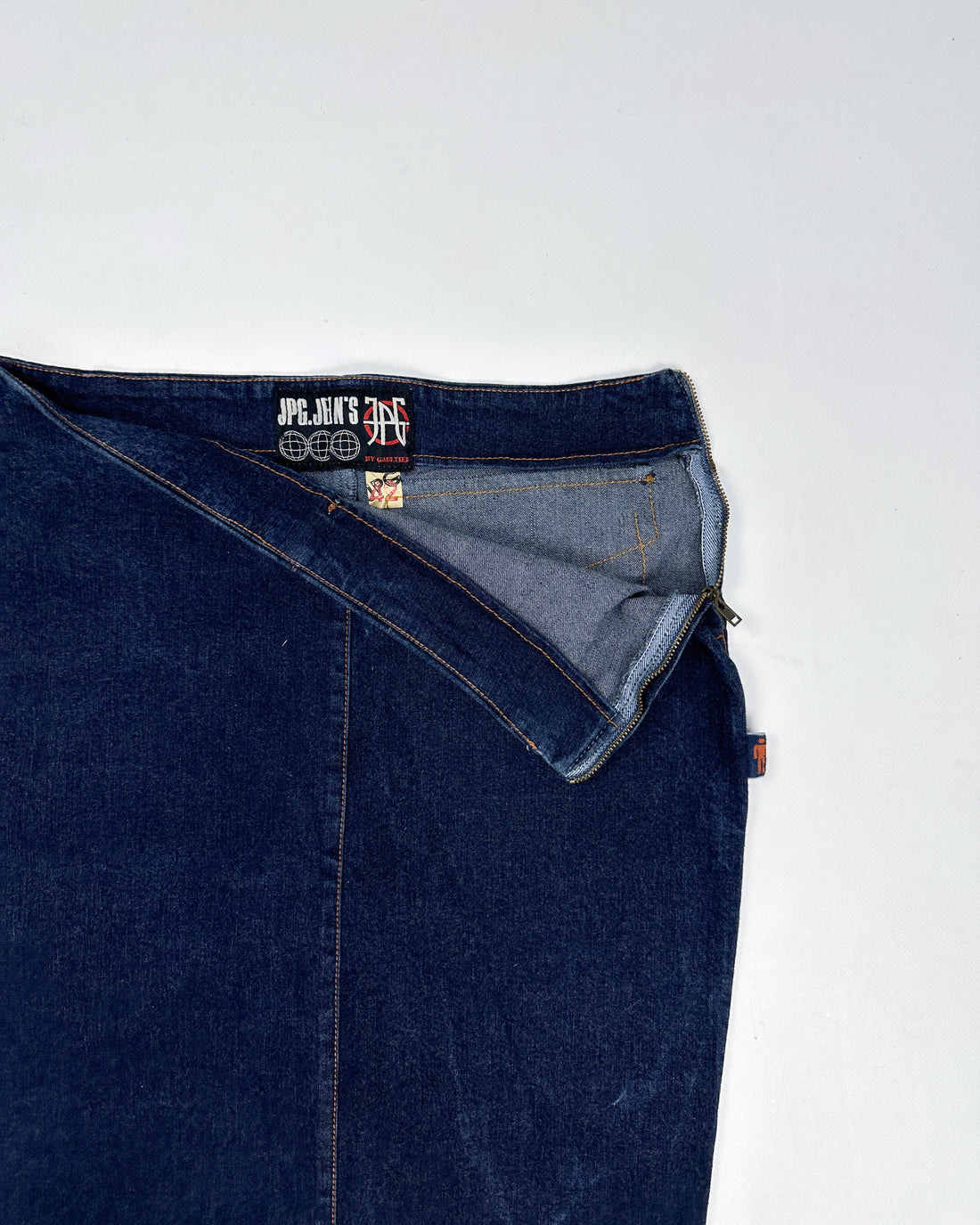 Jean Paul Gaultier Dark Denim Skirt 1990's