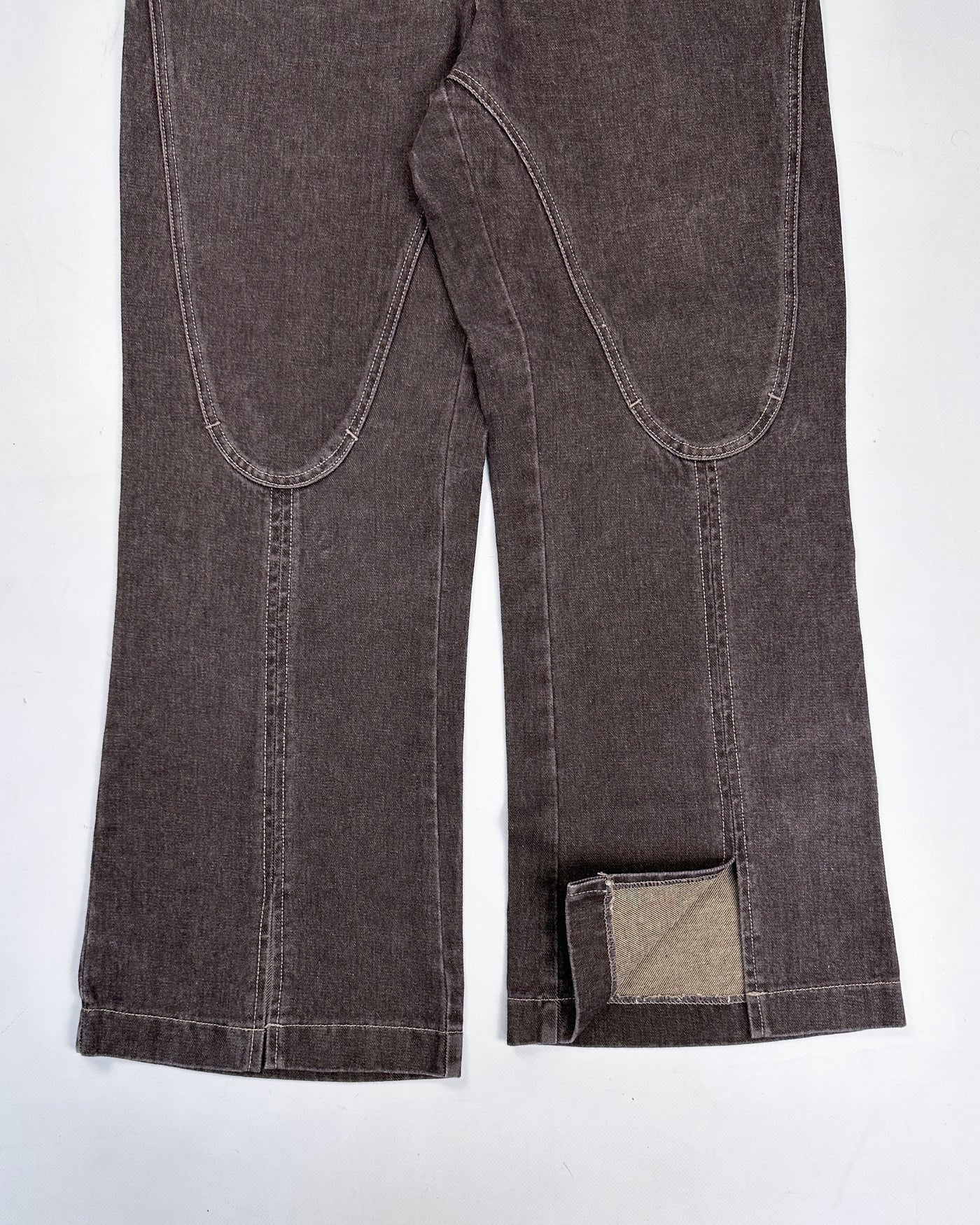 Voodoo Brown Simple Pants 1990's