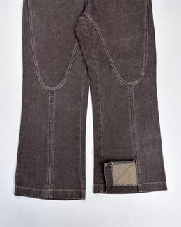 Voodoo Brown Simple Pants 1990's