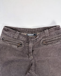 Voodoo Brown Simple Pants 1990's