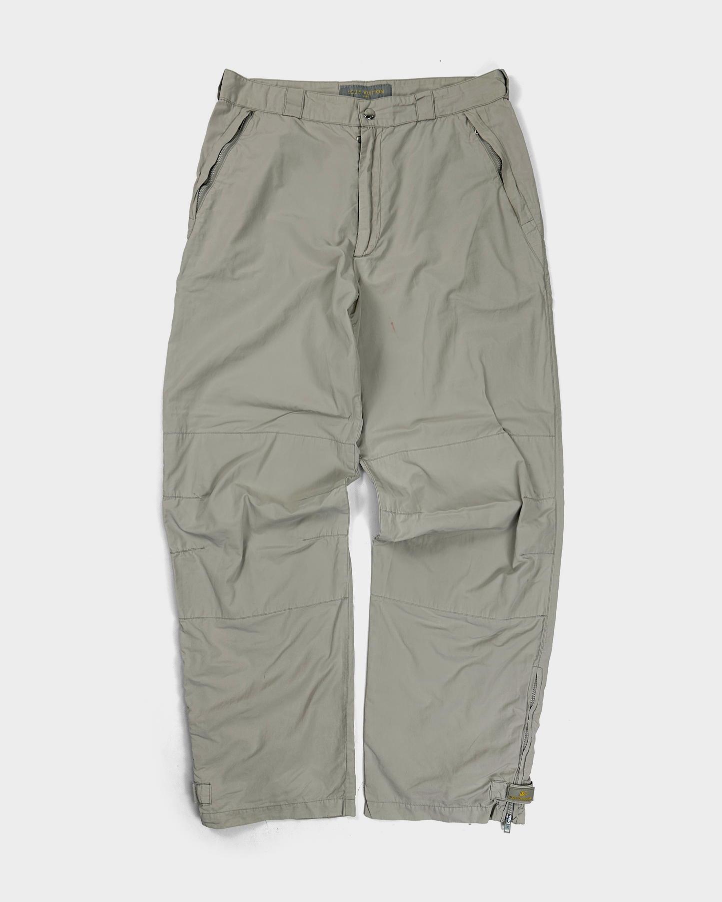 Louis Vuitton Cup Pearl Grey Track Pant 2000