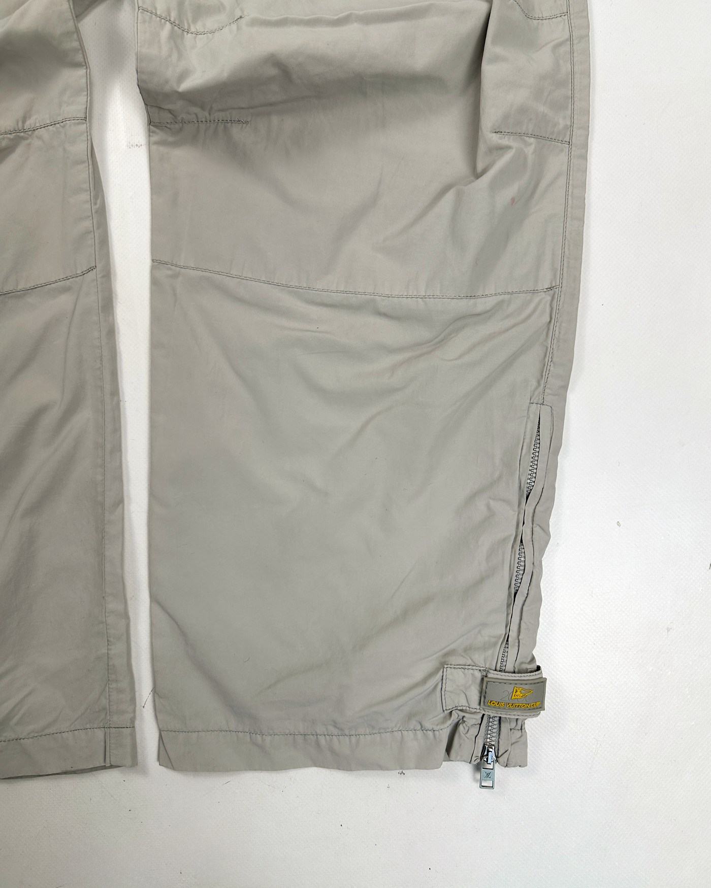 Louis Vuitton Cup Pearl Grey Track Pant 2000